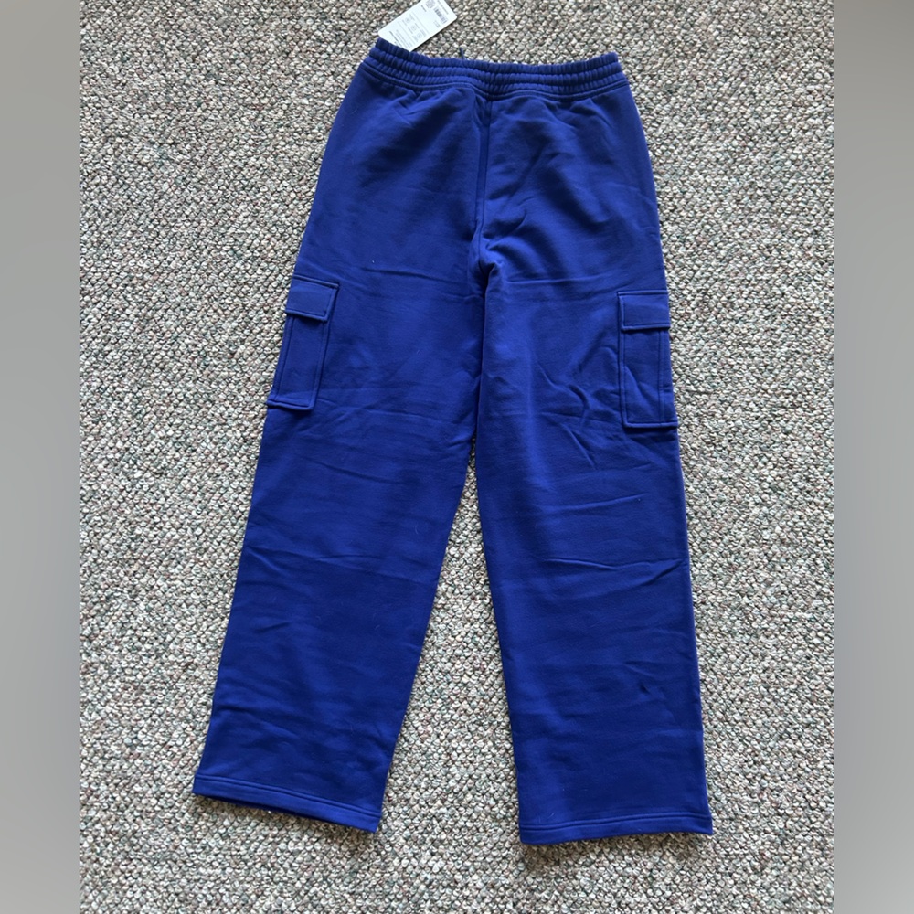 ATHLETA Easy Fleece Cargo sweatpants, NWT, purple, medium tall